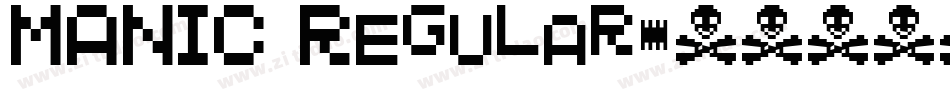 MANIC Regular字体转换